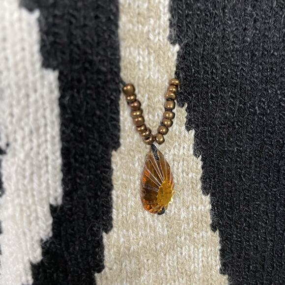 VTG Allison Daley Beaded Cat Sweater Size PL Black Full Zip Cardigan Fun Classic - Picture 8 of 16